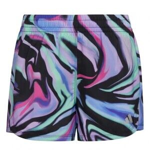 Adidas Girls Pacer Woven Short  Size 6 NEW
